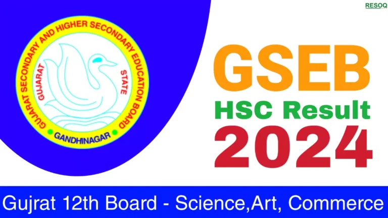 GSEB HSC Result 2024
