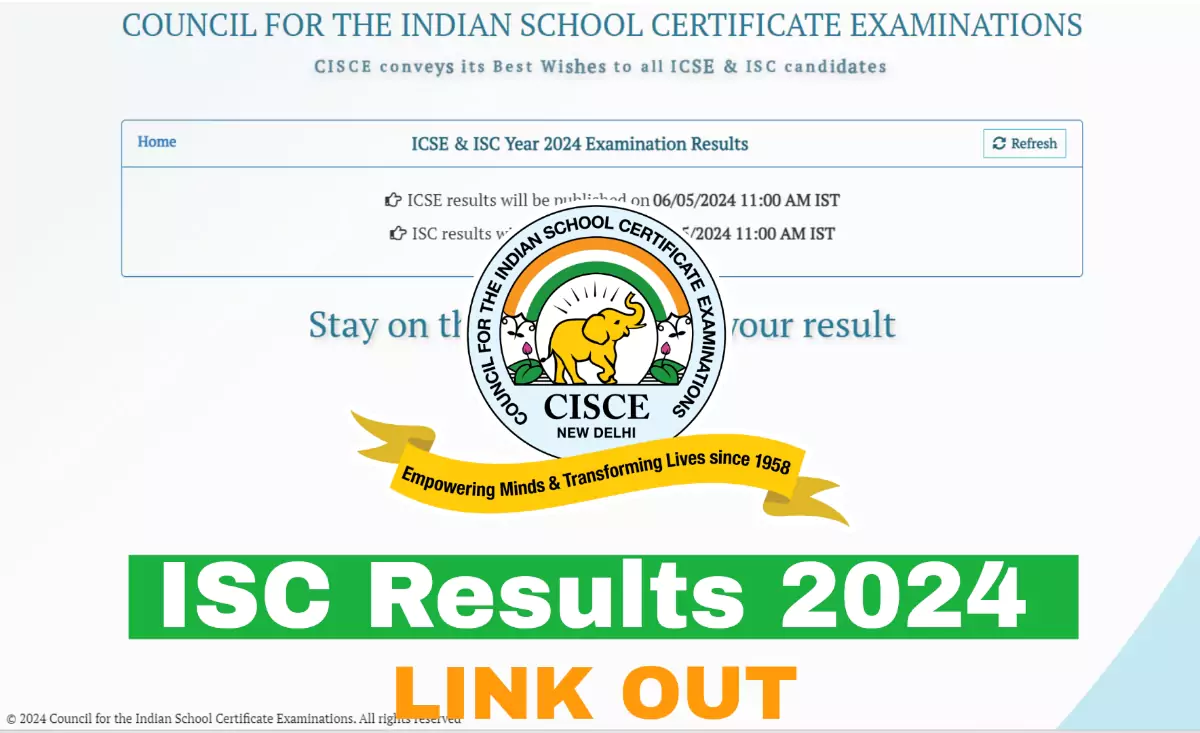 ISC Result 2024 - Link OUT Here to know your ISE 10th,12th