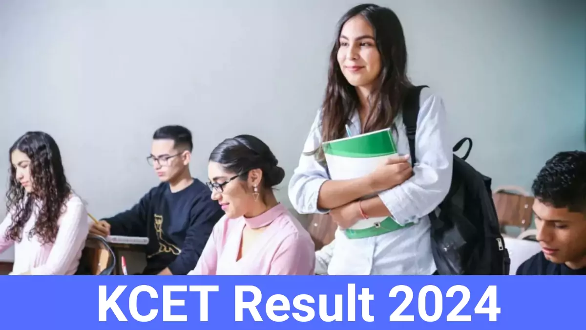 KCET Result 2024