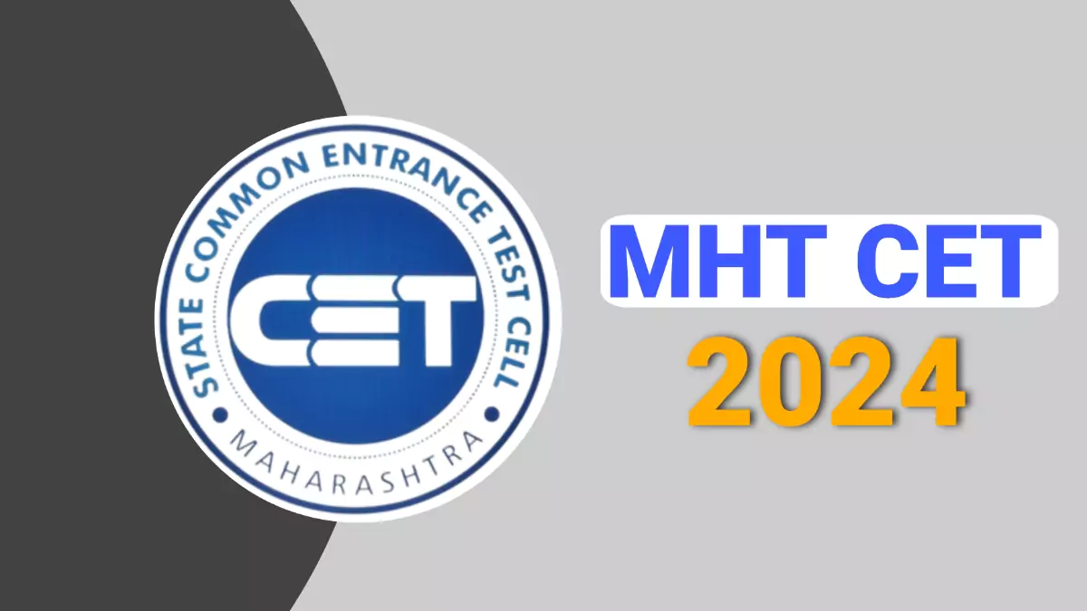 MHT CET 2024