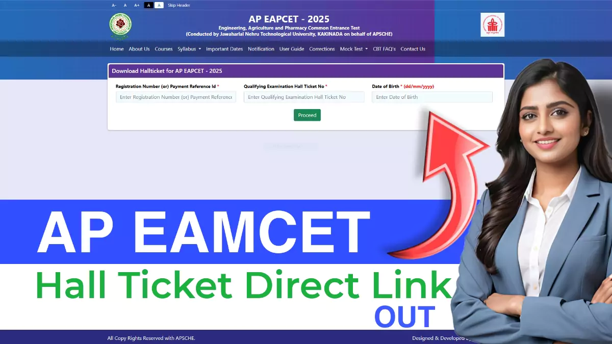 AP EAMCET Hall Ticket